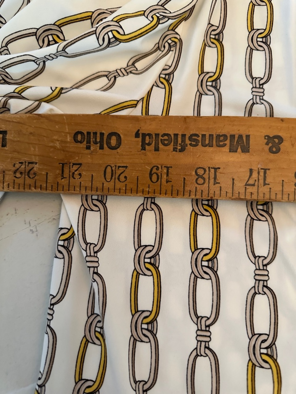 NWT ANN TAYLOR CHAIN LINK PATTERN TOP LARGE - Picture 4 of 6